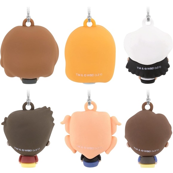 NIB Hallmark Friends Miniature Christmas Ornaments, Set of 6 - Picture 2 of 5